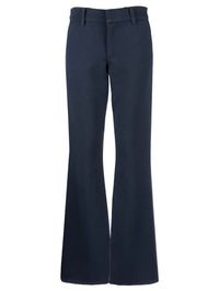 Kut From The Kloth - Ana High Rise Fab Ab Flare Trousers - blue - clothing - pants