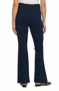 Kut From The Kloth - Ana High Rise Fab Ab Flare Trousers - blue - clothing - pants