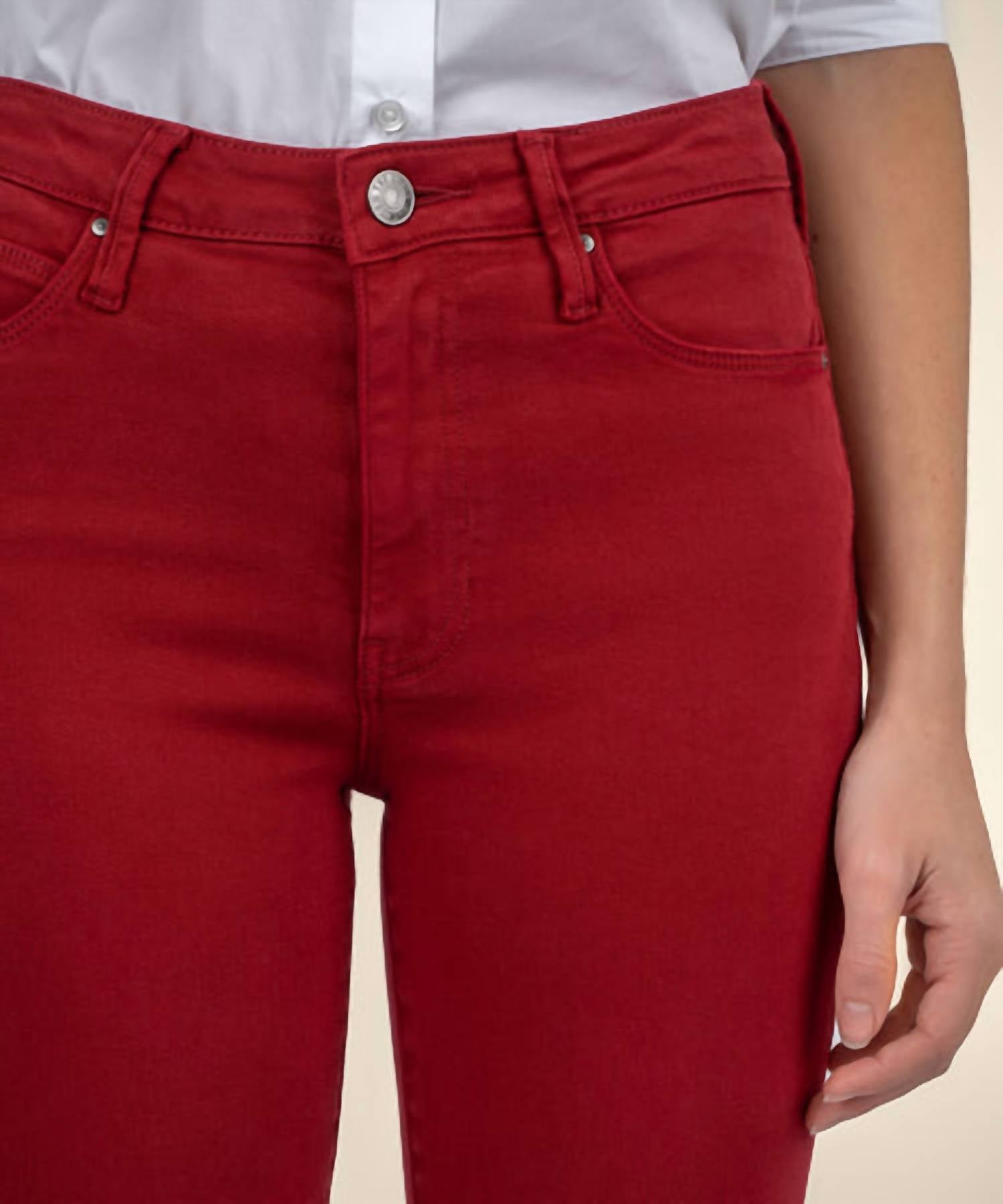 Kut From The Kloth - Charlize High Rise Cigarette Leg Jeans - clothing - cotton - blend - jeans