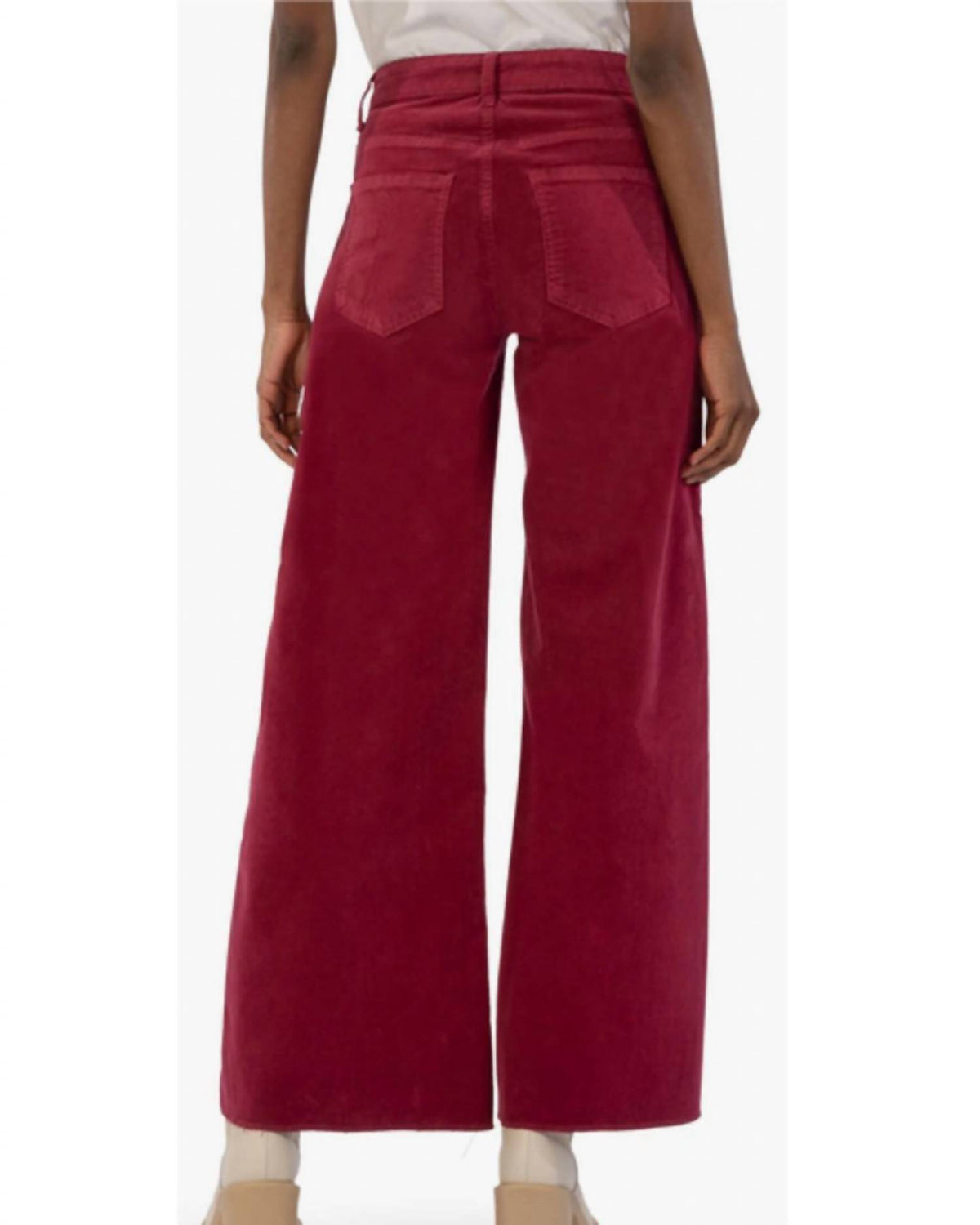 Kut From The Kloth - Corduroy High Rise Fab Ab Wide Leg Jean