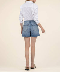 Kut From The Kloth - Jane Denim Shorts - blue - clothing - cotton - blend
