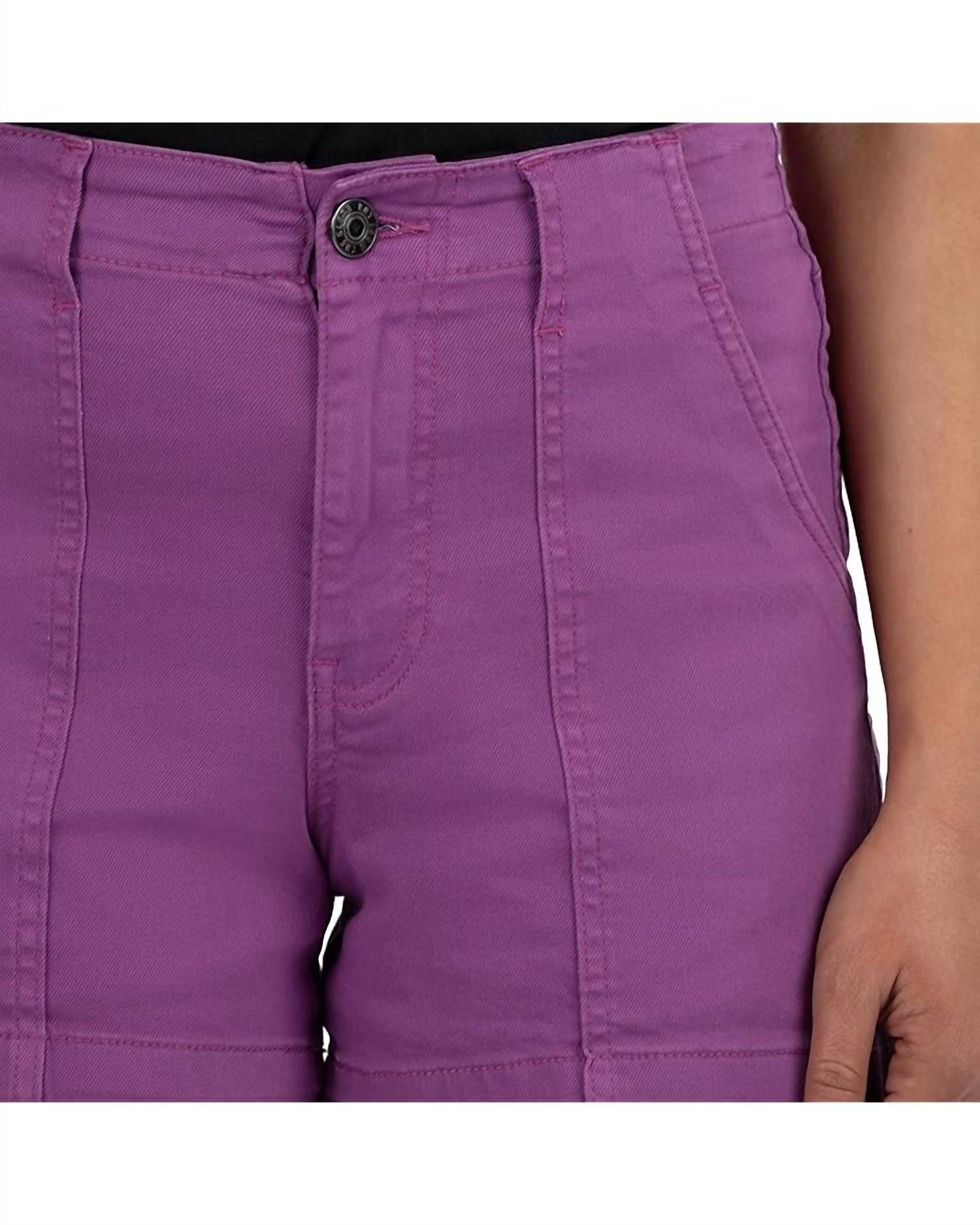 Kut From The Kloth - Jane High Rise Shorts - clothing - cotton - blend - high - waist