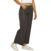 Kut From The Kloth - Meg Coated High Rise Fab Ab Ankle Wide Leg Jeans - ankle - clothing - cotton - blend