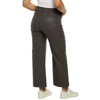 Kut From The Kloth - Meg Coated High Rise Fab Ab Ankle Wide Leg Jeans - ankle - clothing - cotton - blend