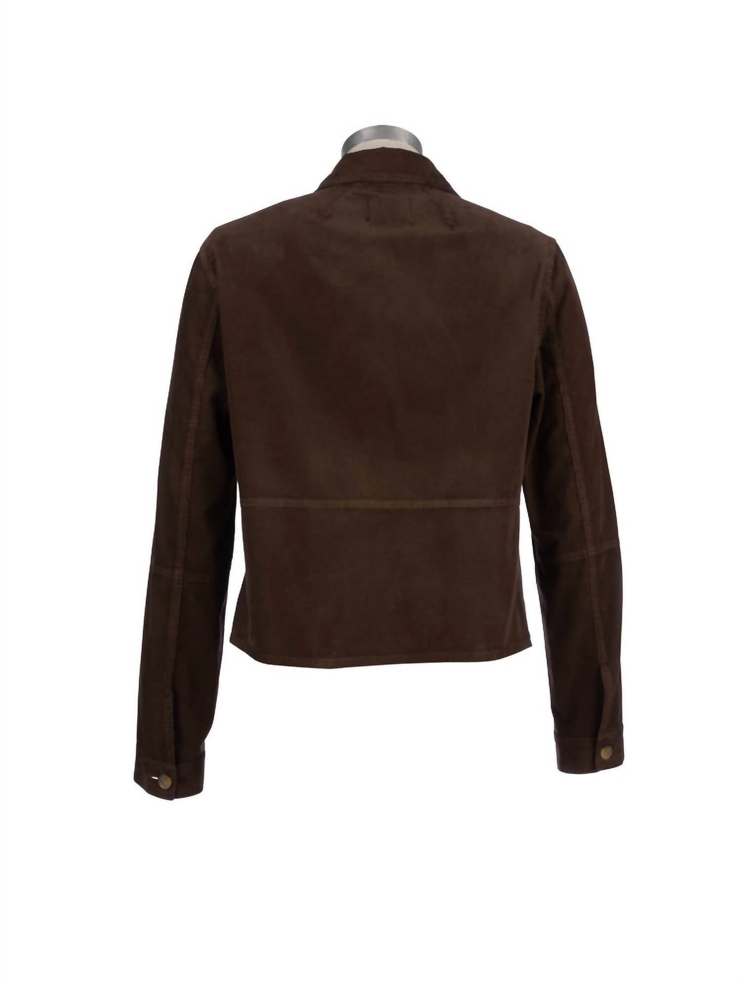 Kut From The Kloth - Women's Zinnia Corduroy Jacket - brown - casual - jacket - clothing