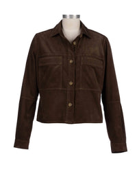 Kut From The Kloth - Women's Zinnia Corduroy Jacket - brown - casual - jacket - clothing