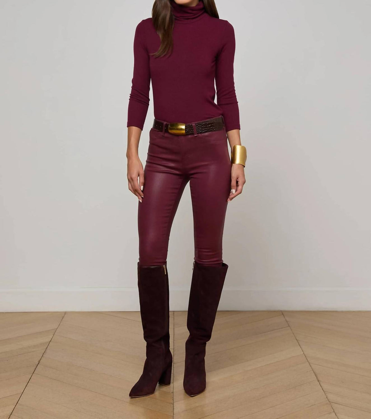 L'Agence - Aja Turtleneck Sweater