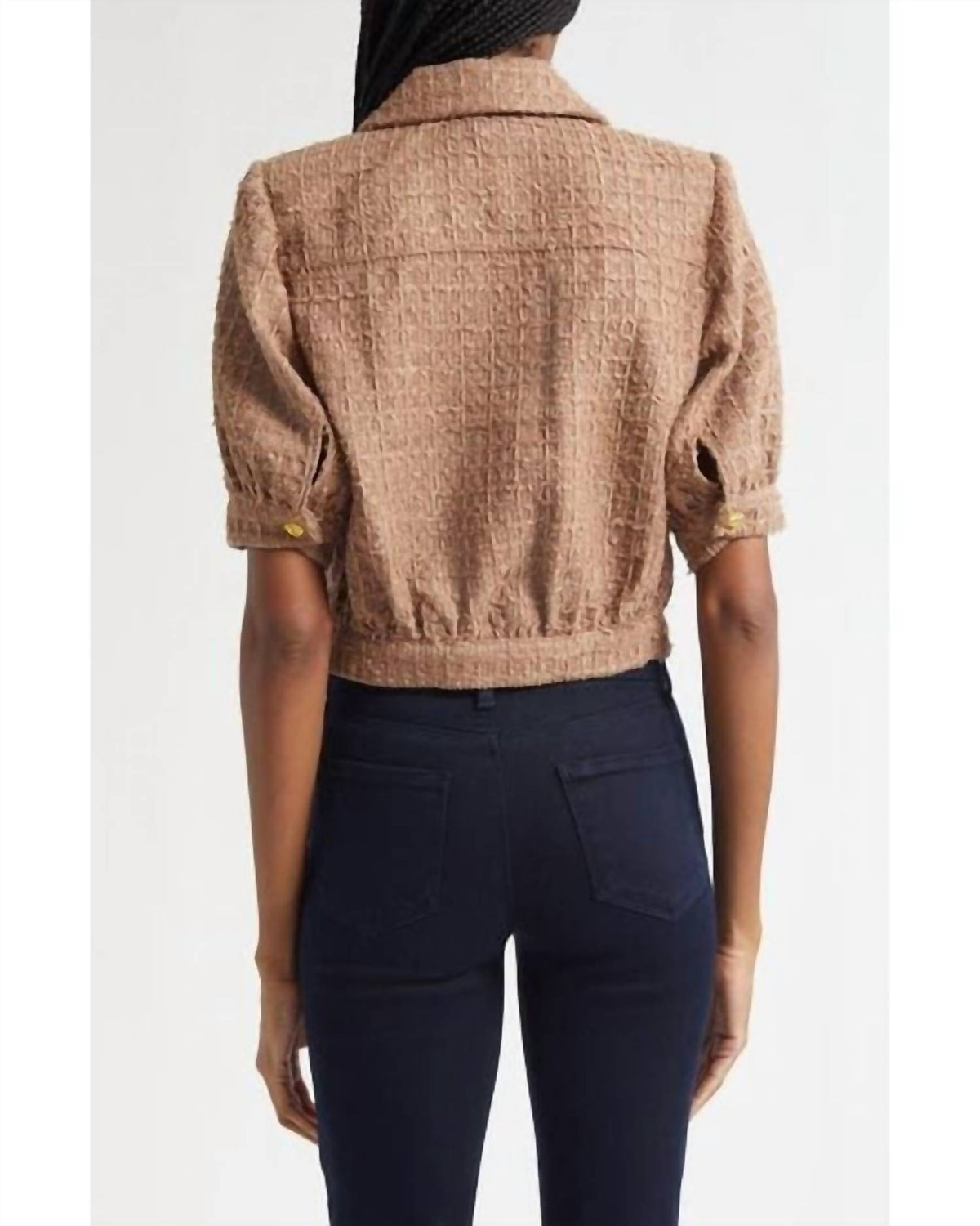 L'Agence - Cove Crop Shirt Jacket