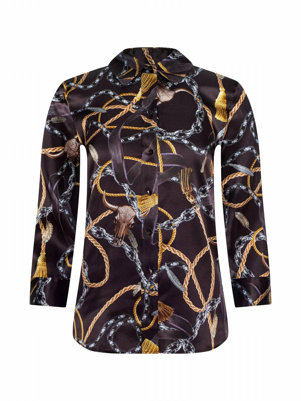 L'Agence - Dani 3/4 Sleeve Blouse