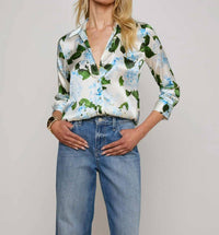 L'Agence - Dani 3/4 Sleeve Blouse
