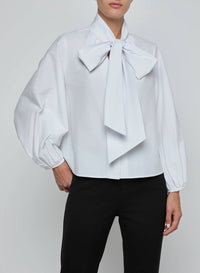 L'Agence - Deon Tie-neck Blouse