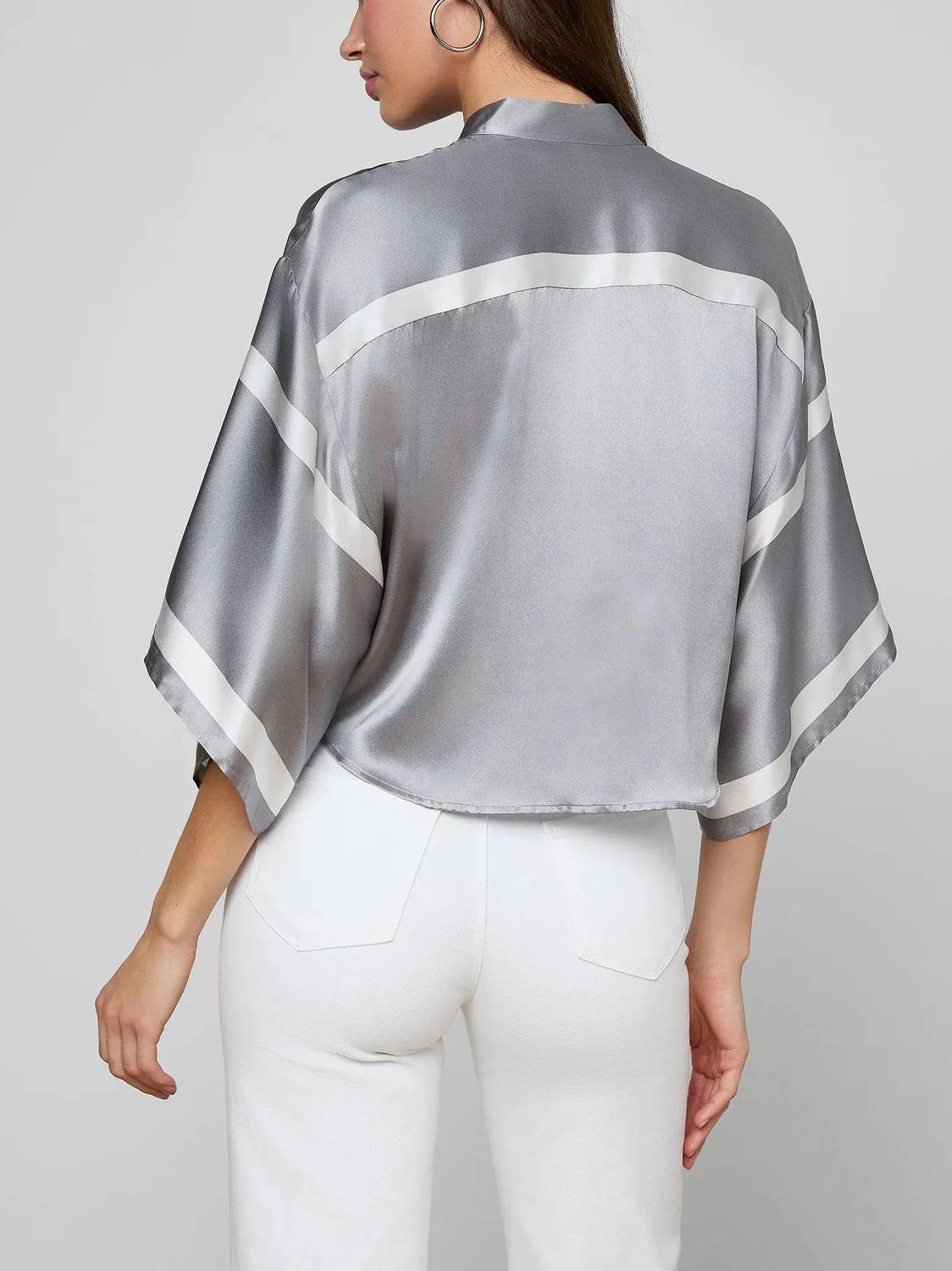 L'Agence - Dru Silk Blouse