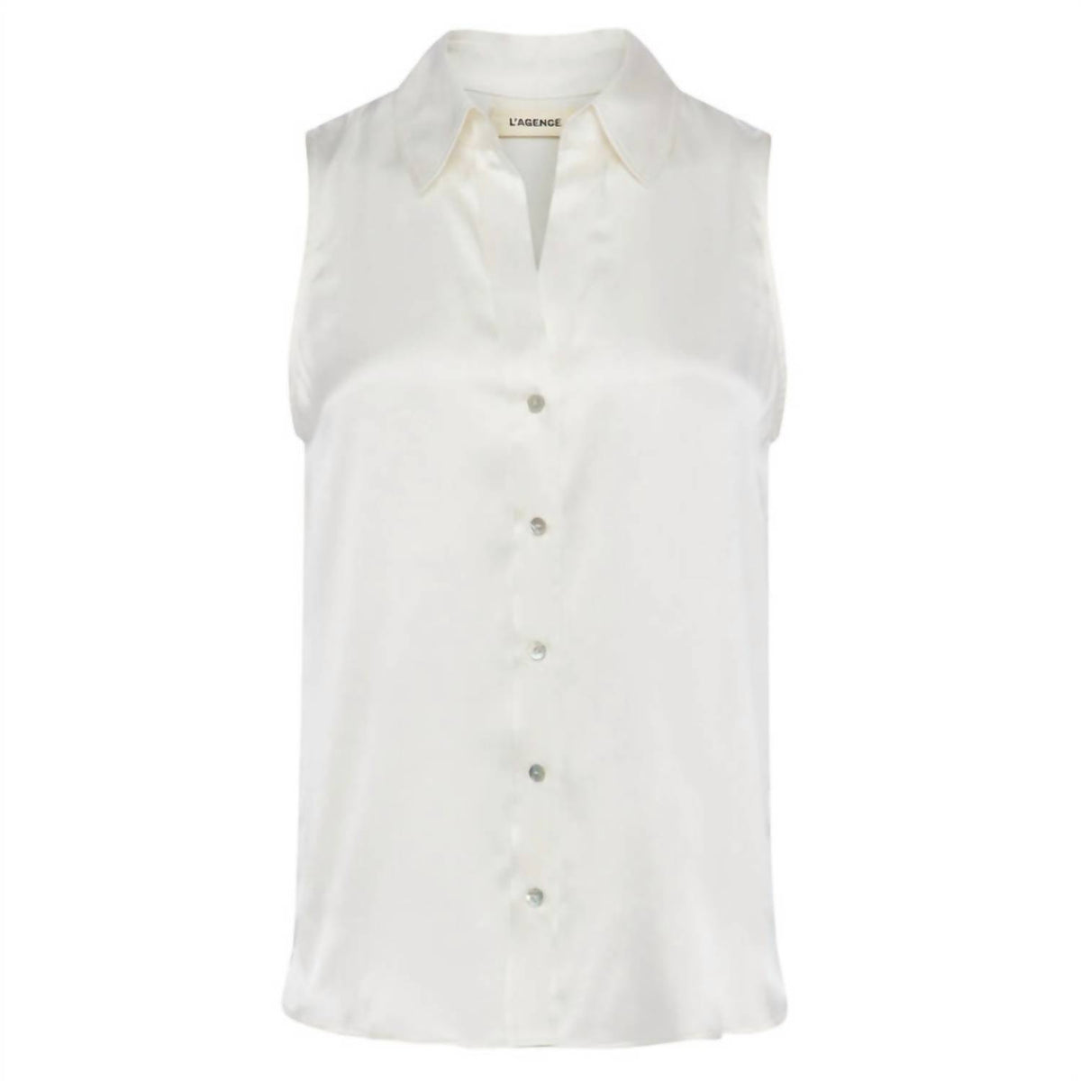 L'Agence - Emmy Sleeveless Silk Blouse