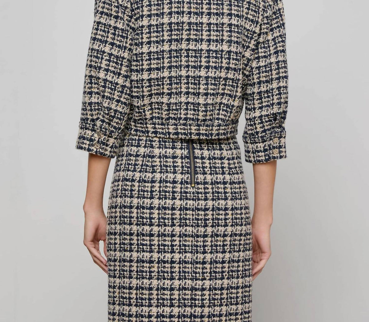 L'Agence - Jia Tweed Jacket