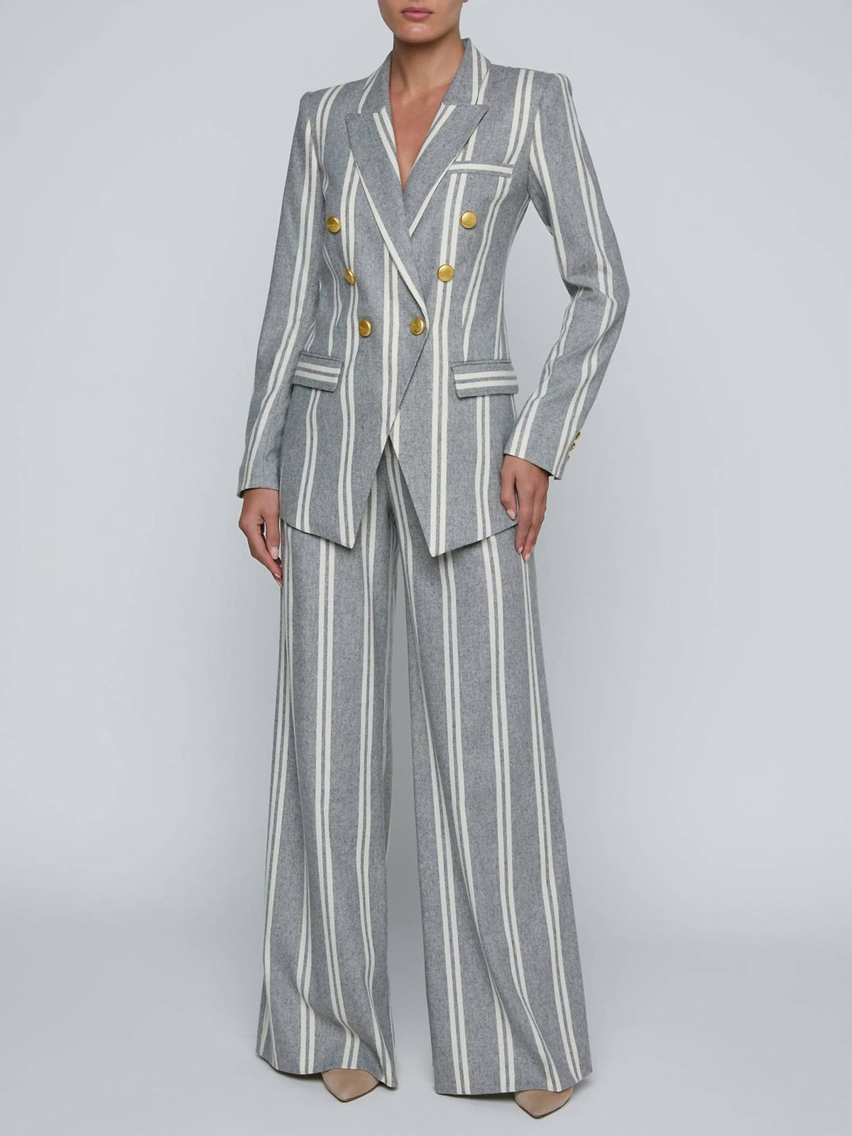 L'Agence - Kendi Double-breasted Blazer