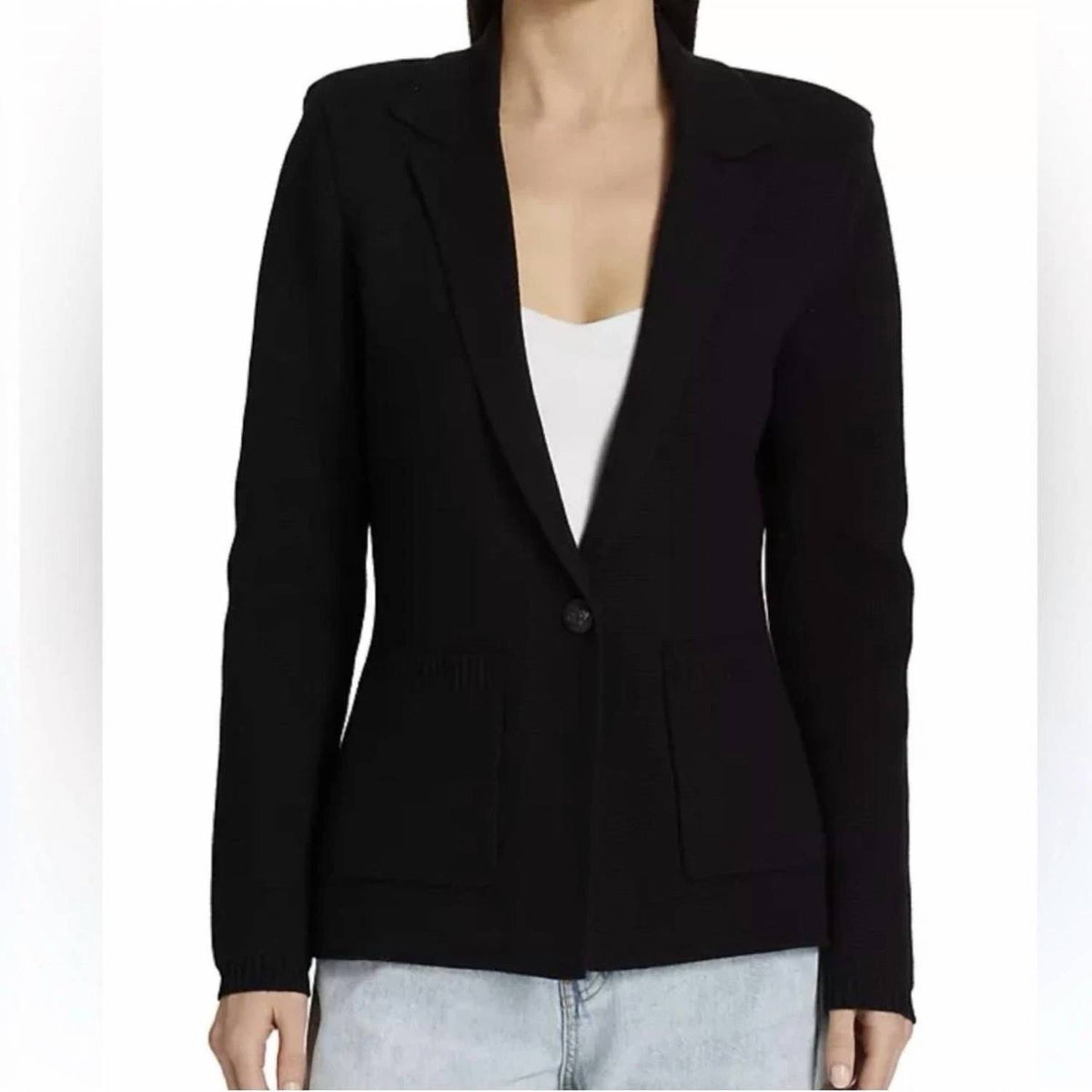L'Agence - KNIT LACEY BLAZER