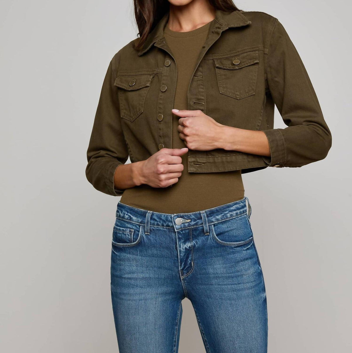 L'Agence - KODA CROP JACKET
