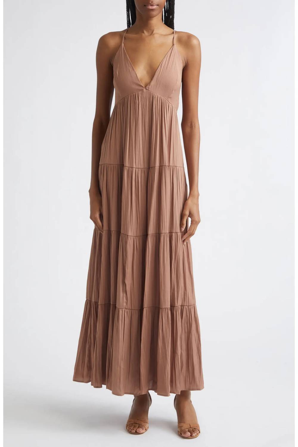 L'Agence - Lua Tiered Maxi Dress