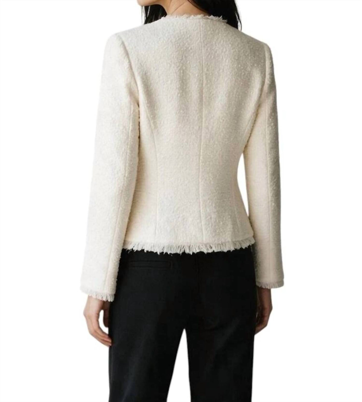 L'Agence - Nerina Collarless Blazer