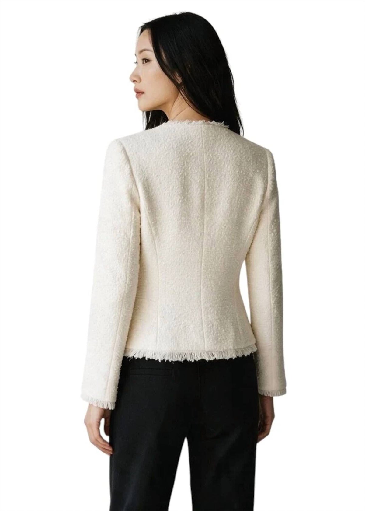 L'Agence - Nerina Collarless Blazer
