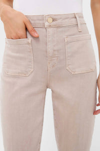 L'Agence - Noya Patch Pocket Slim Jeans