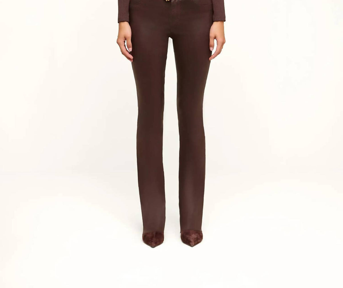 L'Agence - Women's The Ruth Straight Coated Denim