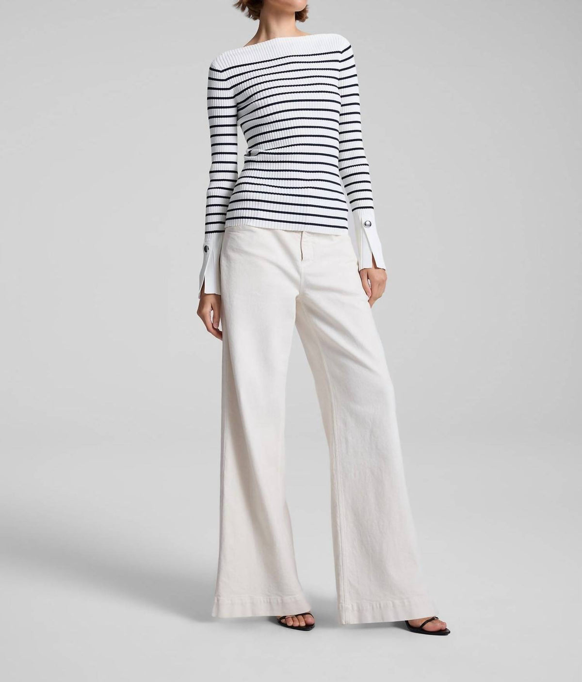 A.L.C. - Anya Striped Knit Top