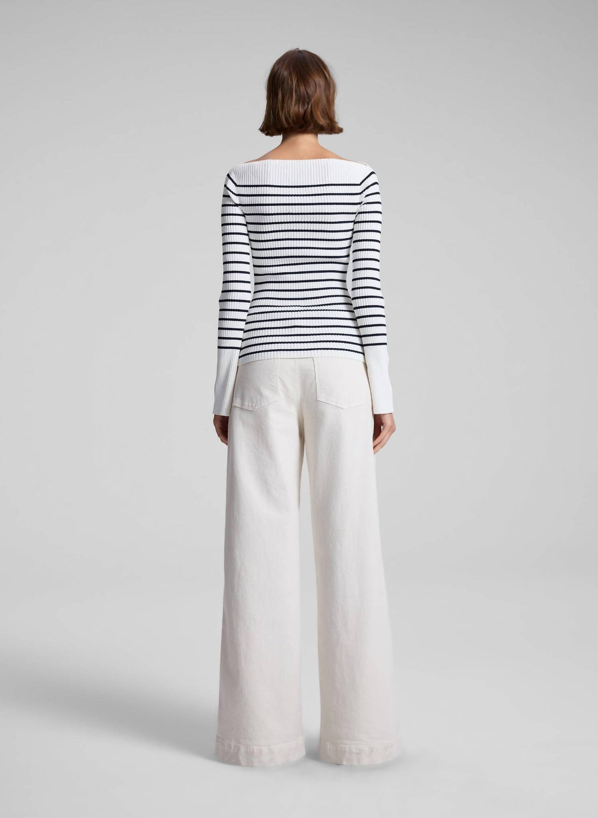 A.L.C. - Anya Striped Knit Top
