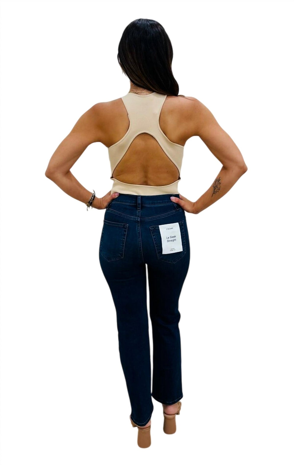 A.L.C. - Crew Neck Sleeveless Bodysuit