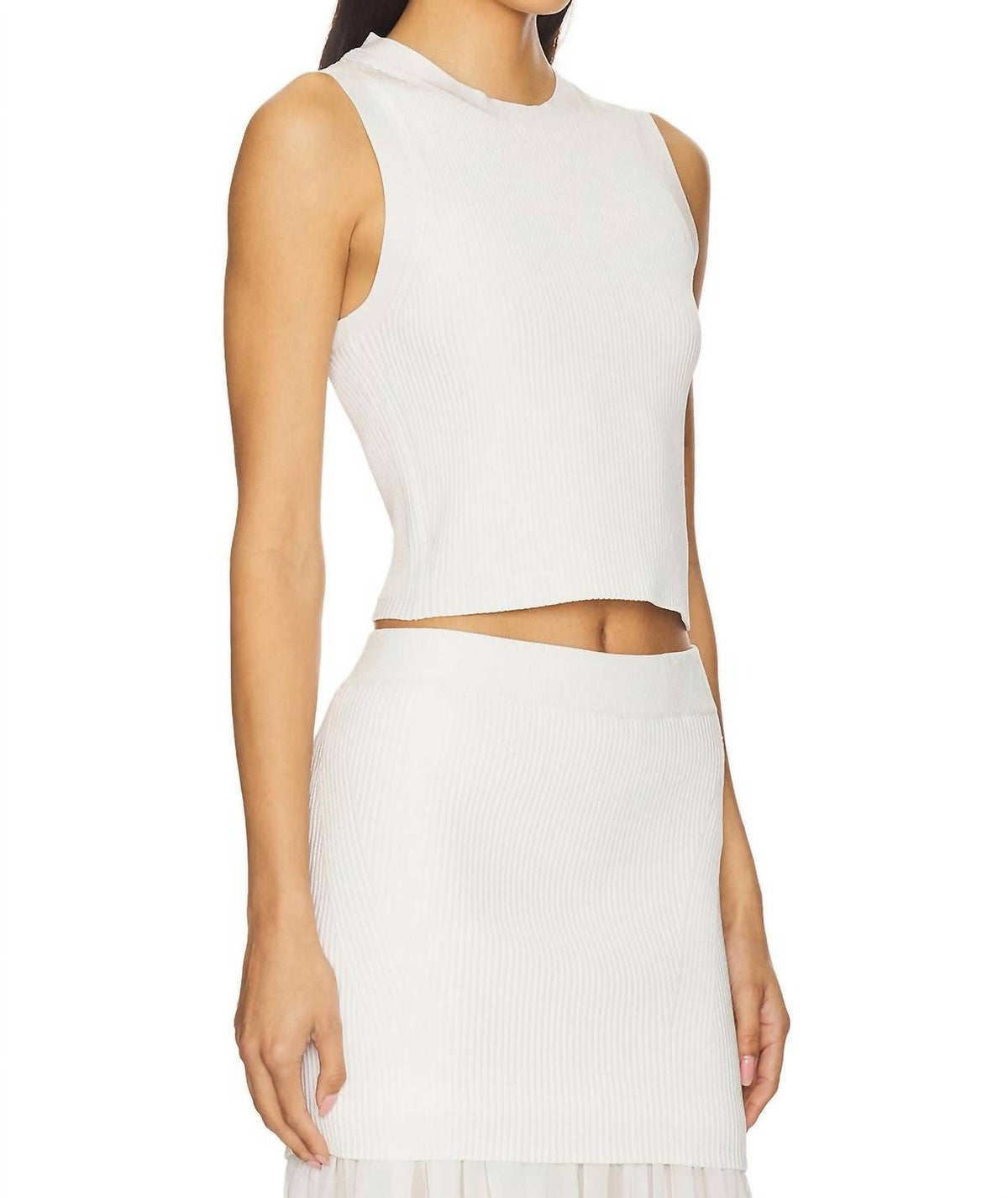 A.L.C. - Kayla Ribbed Tank Top