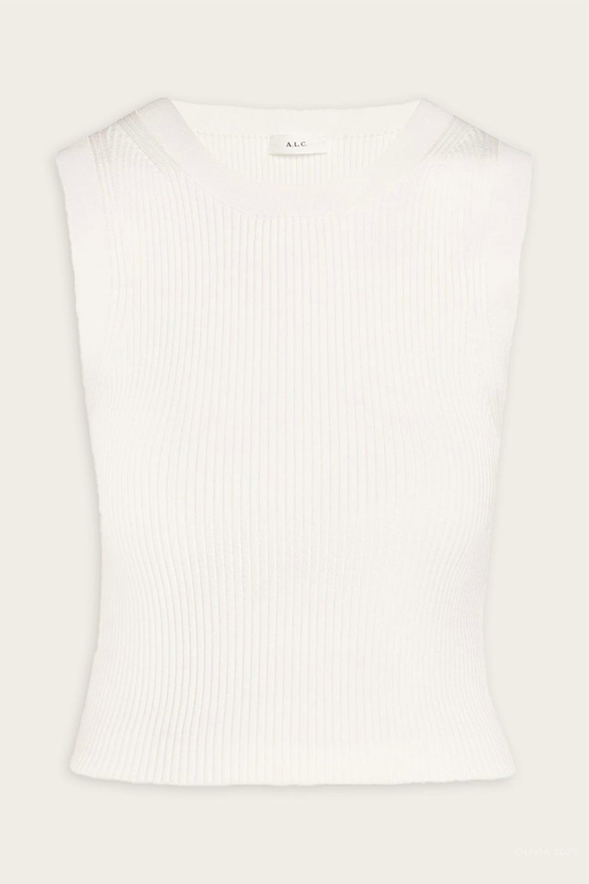 A.L.C. - Kayla Ribbed Tank Top