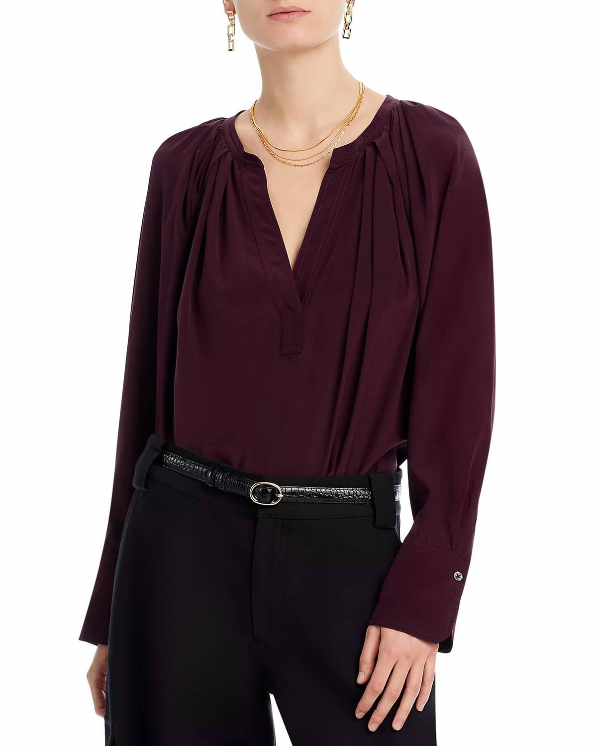 A.L.C. - Nomad Flattering V-neckline Top
