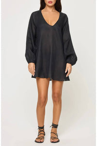 L*Space - Boat Trip Linen Cover-up Tunic