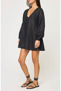 L*Space - Boat Trip Linen Cover-up Tunic