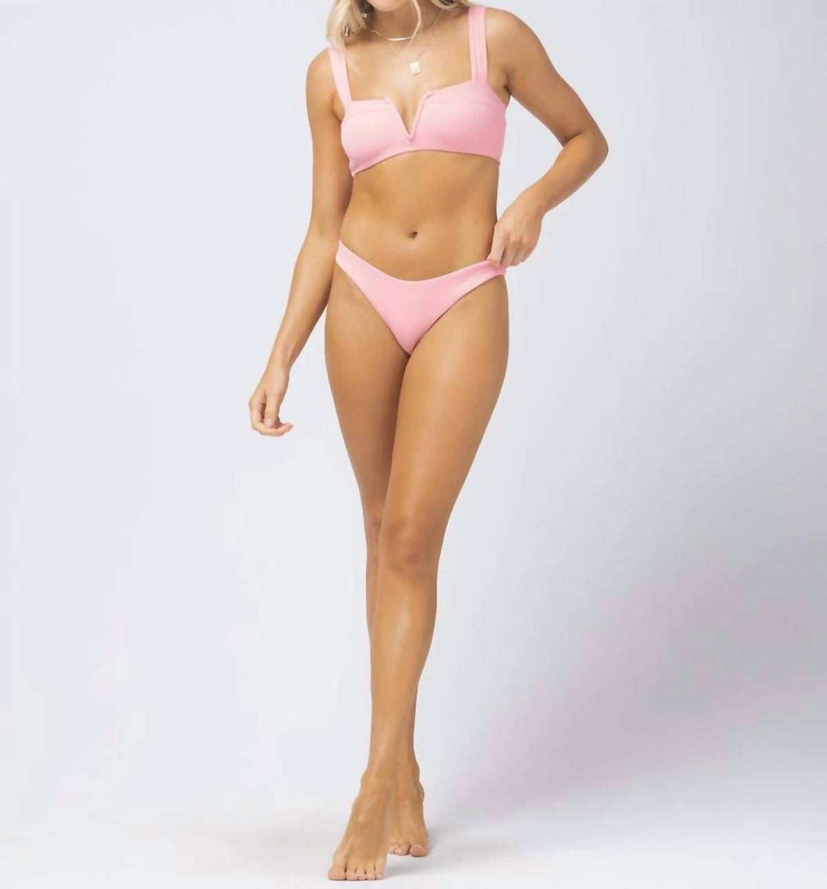 L*Space - Ribbed Lee Lee Bikini Top