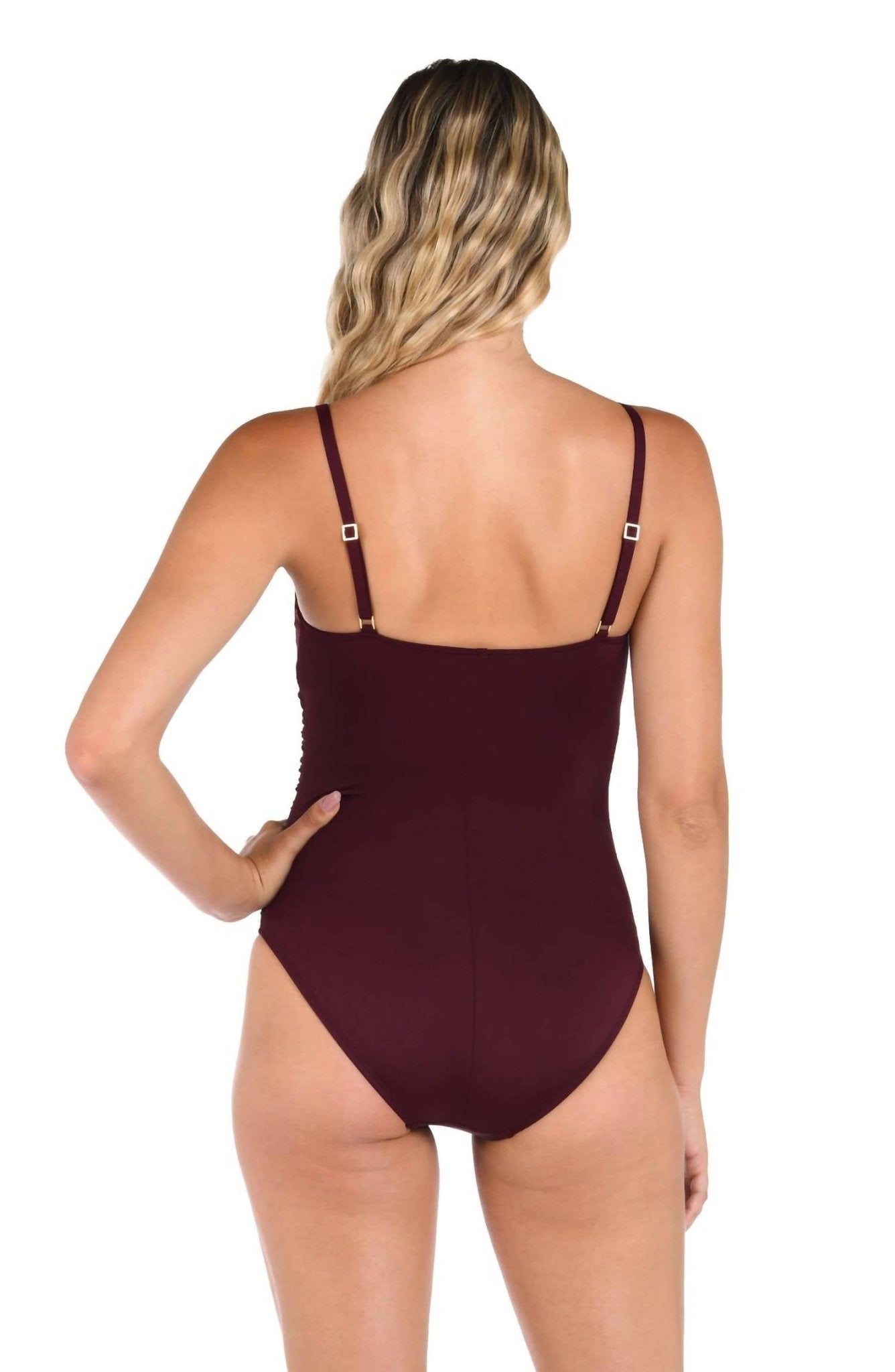 La Blanca - Island Goddess One Piece Swimsuit - clothing - one - pieces - red