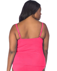 La Blanca - Twist Front Tankini Top - clothing - nylon - blend - one - pieces