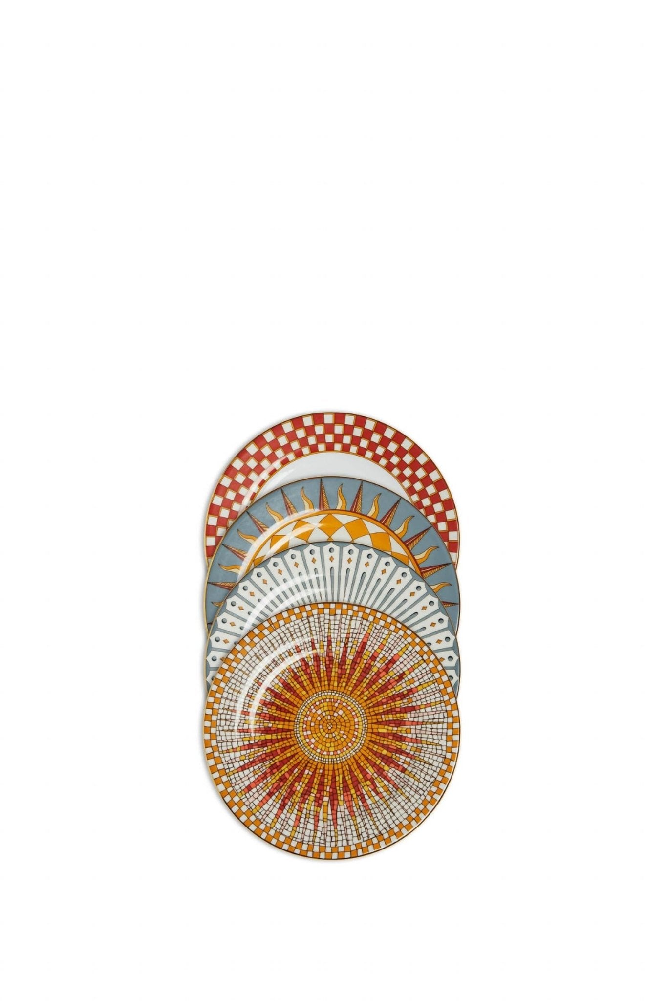La Doublej - Dessert Plates Set Of 4 - dining - dinnerware - home