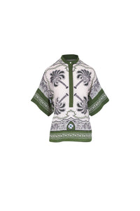 La Doublej - Estelle Blouse - blouses - clothing - green