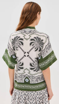 La Doublej - Estelle Blouse - blouses - clothing - green