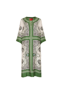 La Doublej - Floral Silk Caftan - clothing - dresses - floral