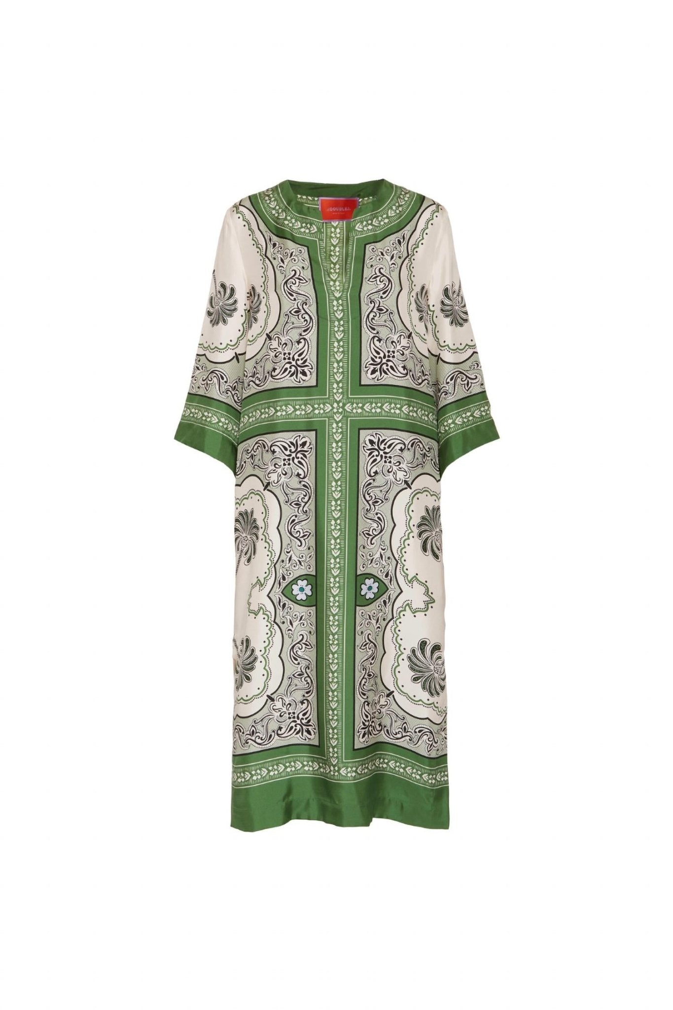 La Doublej - Floral Silk Caftan - clothing - dresses - floral