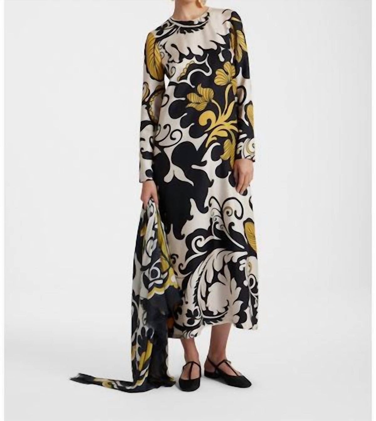La Doublej - Long Sleeve Swing Dress