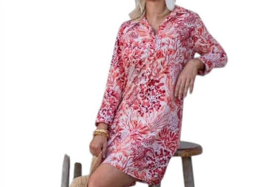 La Mer Luxe - Long Sleeve August Dress - clothing - dresses - mini