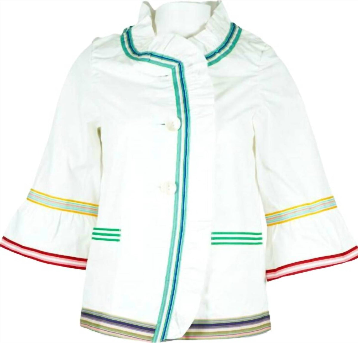 La Plage - Women's Ruffle Jacket