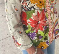 La Prestic Ouiston - Jeanne Long Sleeve Blouse - beige - blouses - clothing