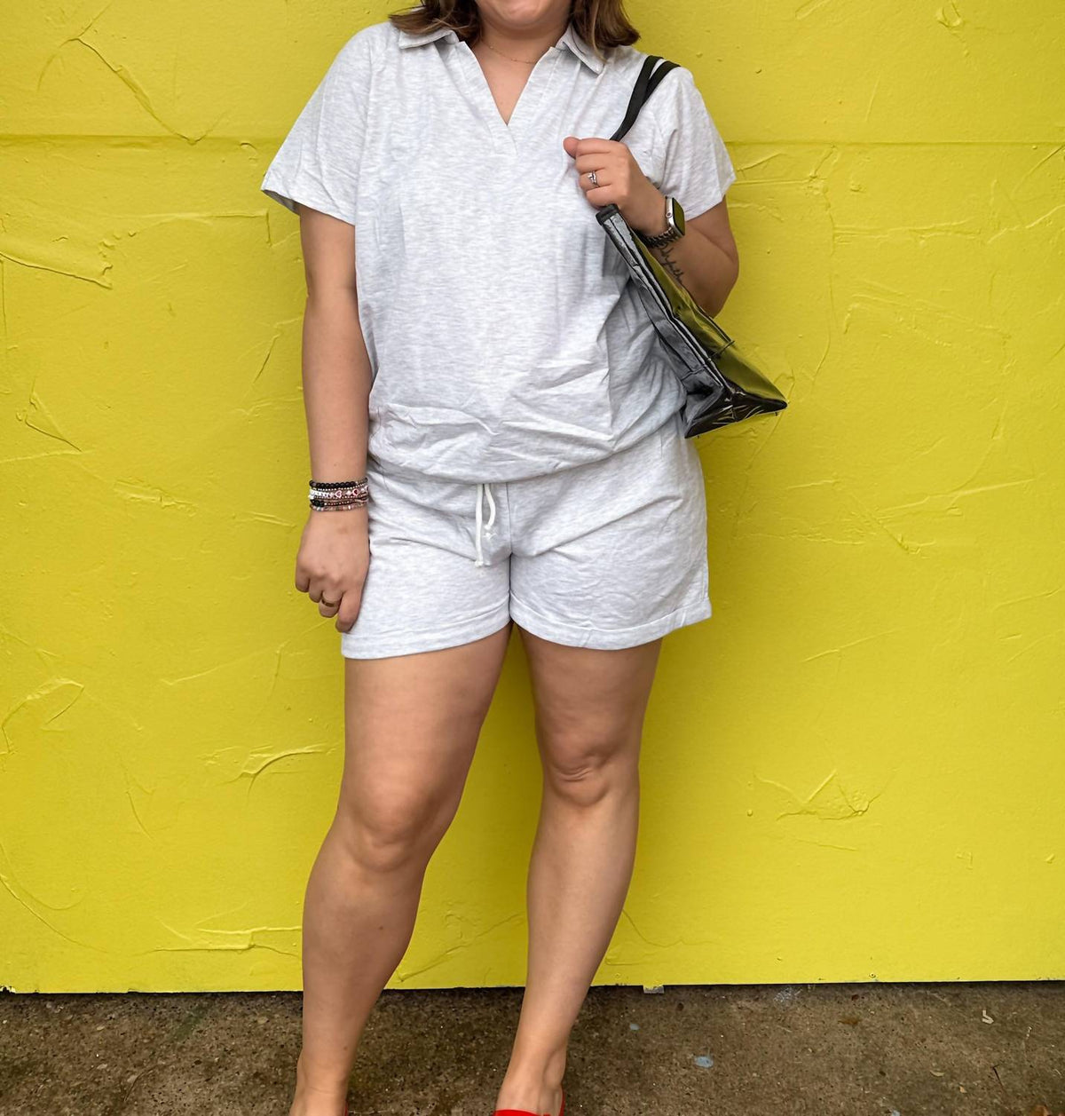 La Society - Drawstring Shorts Set