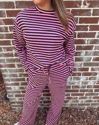 La Society - Main Character Striped Lounge Set