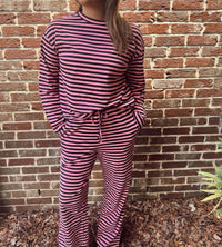 La Society - Main Character Striped Lounge Set