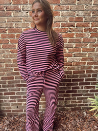 La Society - Main Character Striped Lounge Set